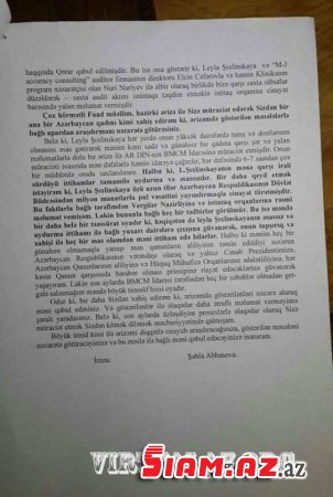 Leyla Şıxlinskayanın qara kassası, milyonları və qisas əməliyyatı KEÇMİŞ BAŞ MÜHASİBİN MÜSİBƏTİ Leyla Şıxlinskayanın qara kassası, milyonları və qisas əməliyyatı KEÇMİŞ BAŞ MÜHASİBİN MÜSİBƏTİ