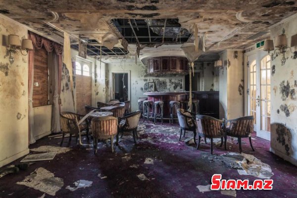 Tərk edilmiş "Sevgi oteli"nin inanılmaz görüntüləri Tərk edilmiş "Sevgi oteli"nin inanılmaz görüntüləri