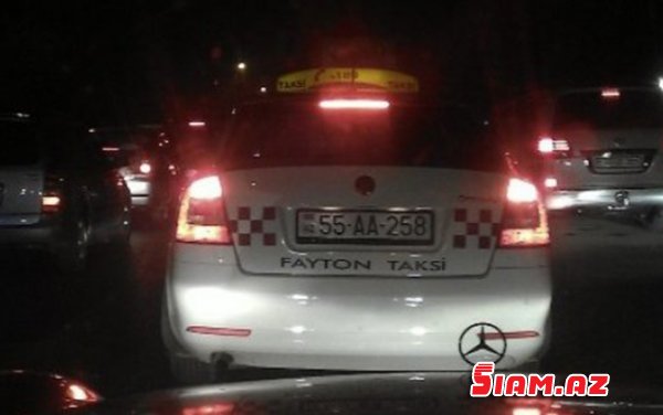 Bakıdakı AA seriyalı taksilər Abid Şərifovundur Bakıdakı AA seriyalı taksilər Abid Şərifovundur
